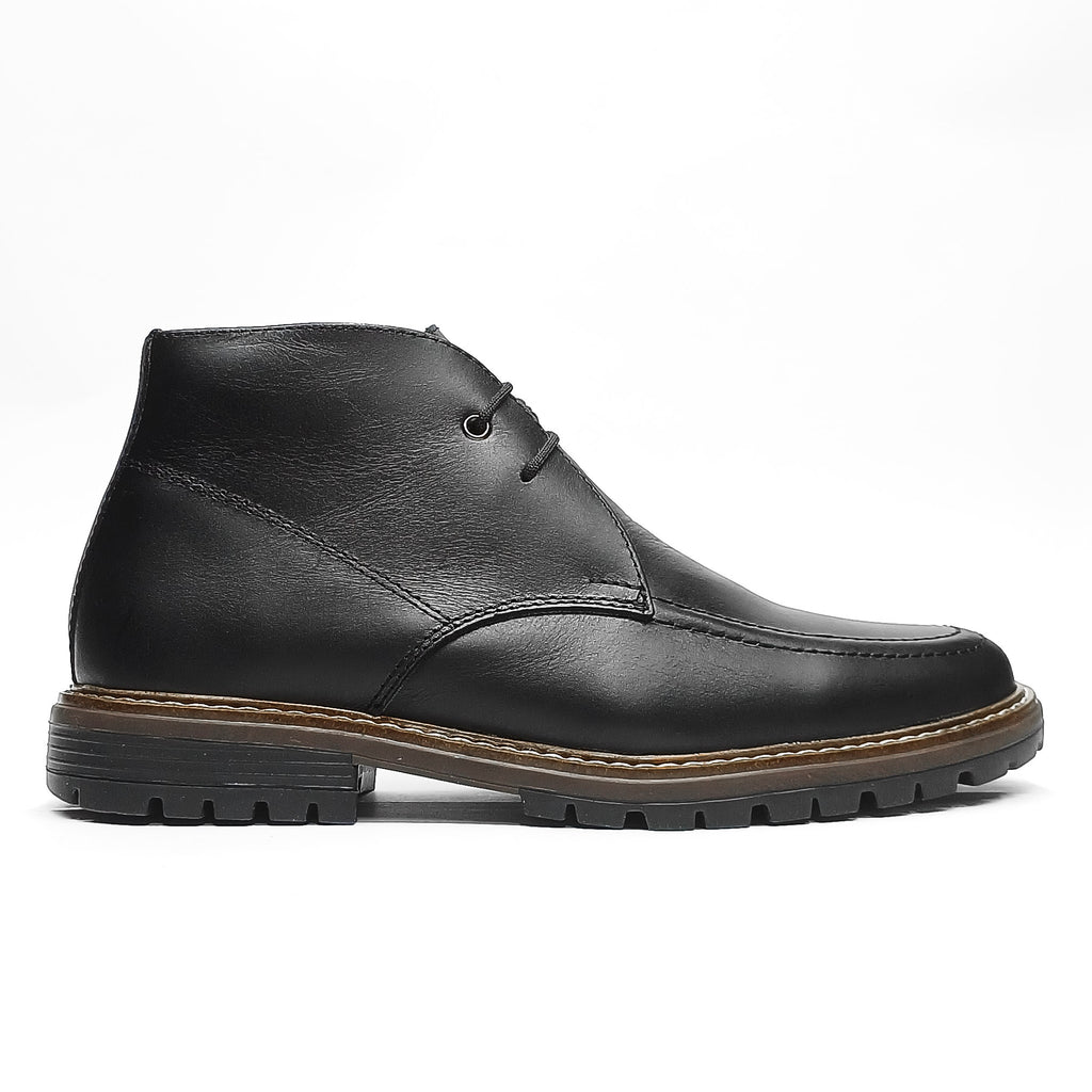 Botas Verona En Cuero Negro
