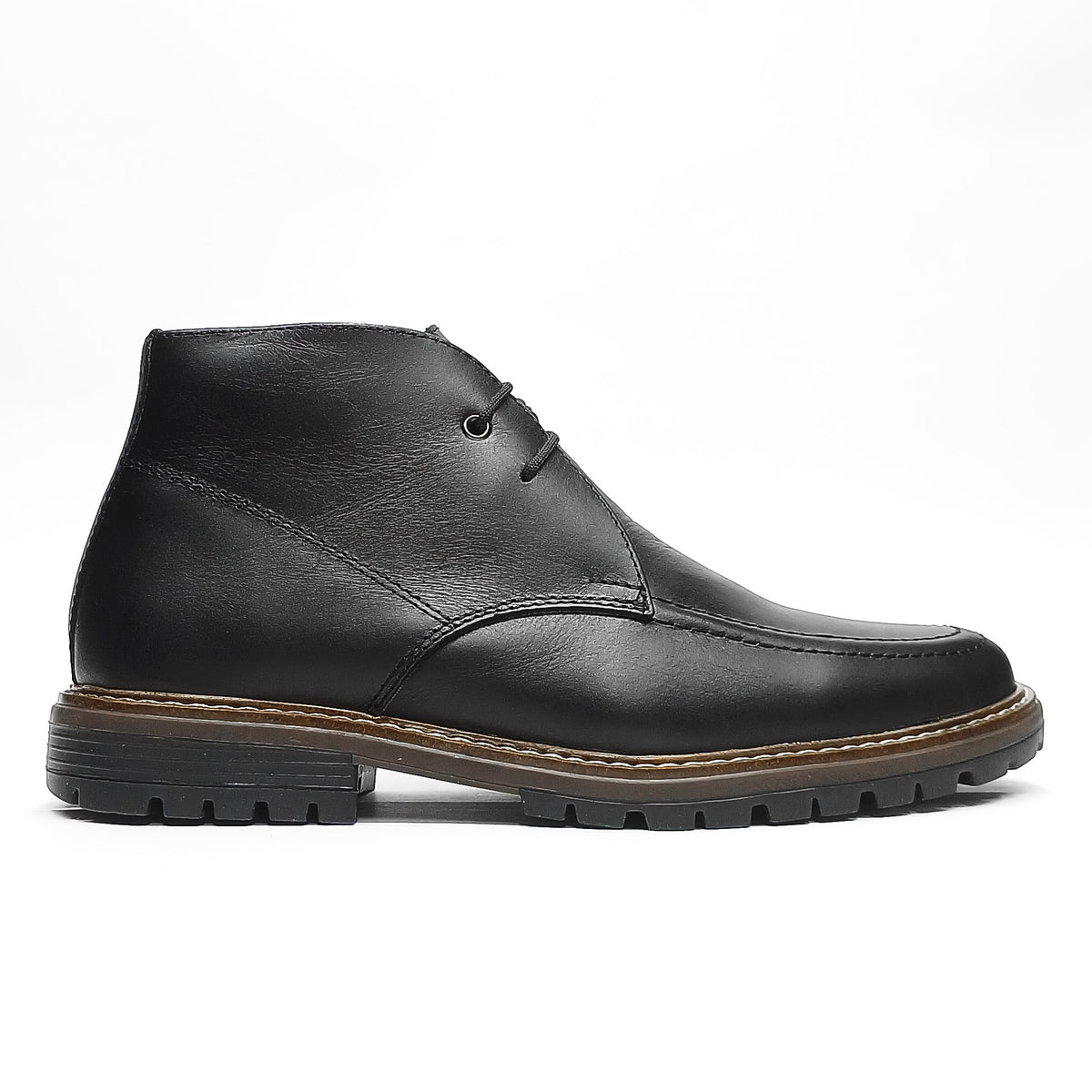 Botas Verona En Cuero Negro