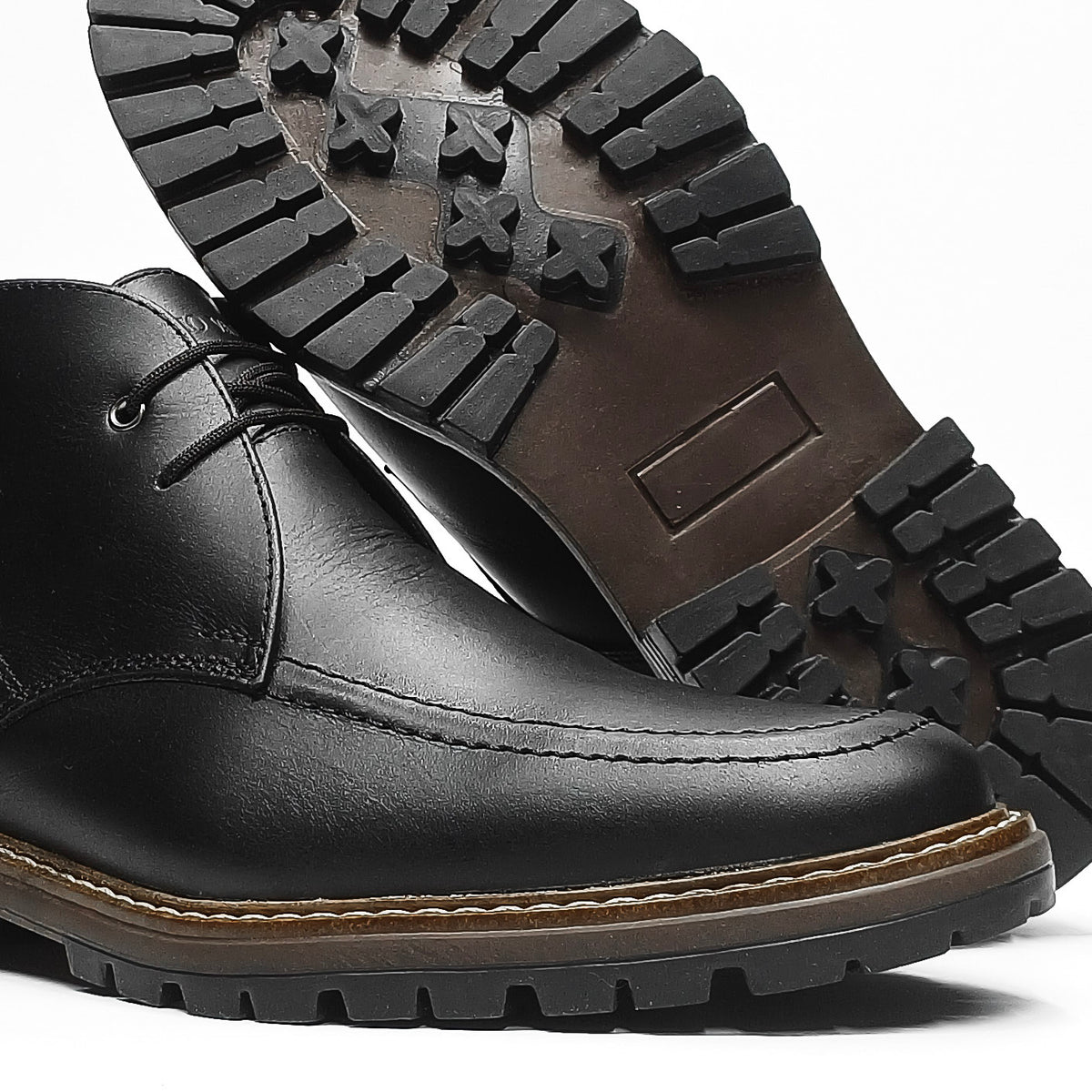 Botas Verona En Cuero Negro