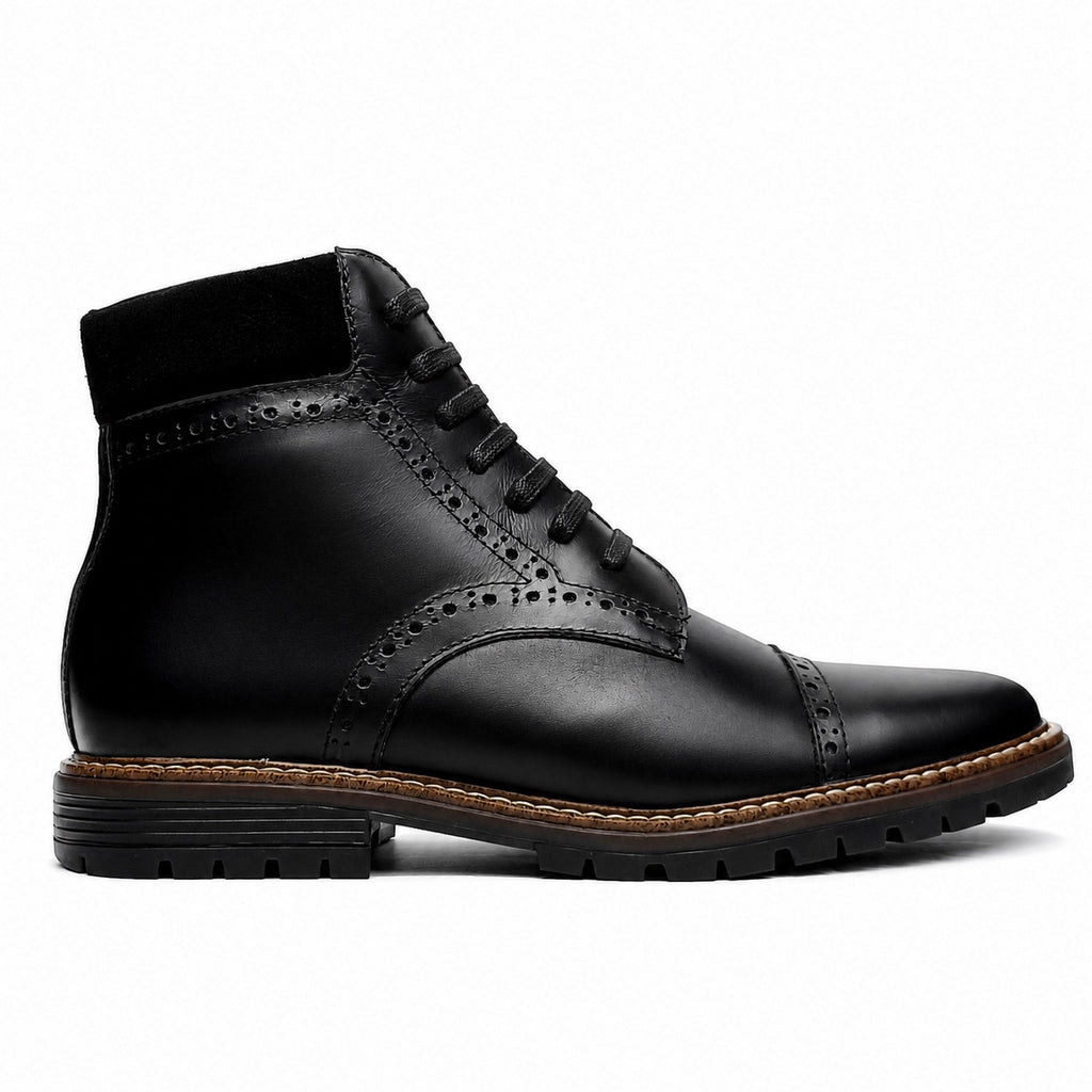 Botas Torino En Cuero Negro