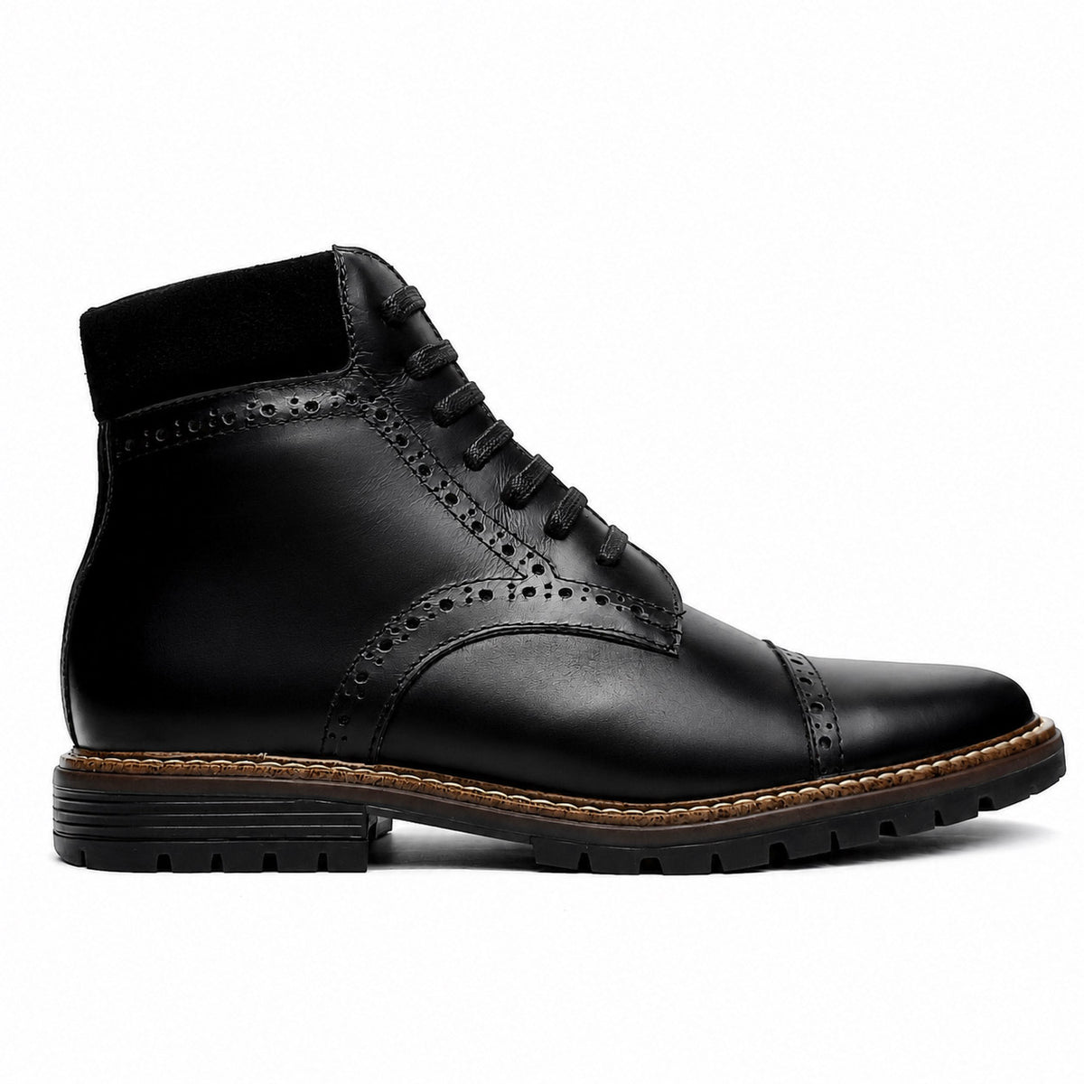 Botas Torino En Cuero Negro