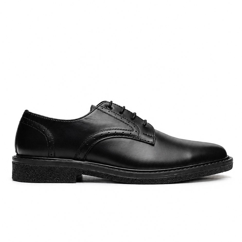 Zapatos  Milano En Cuero Negro