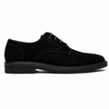 Zapatos Milano En Gamuza Negra