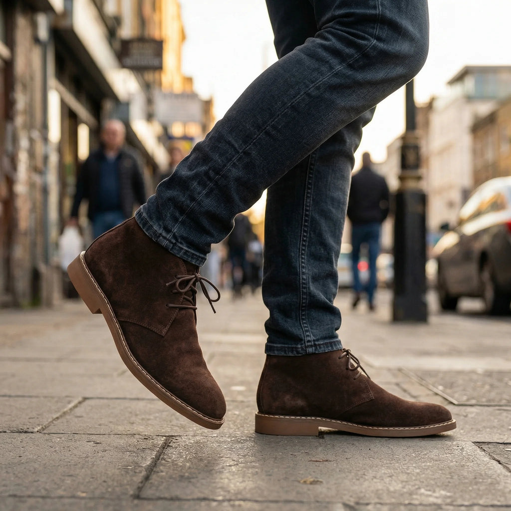 Botas Chukka Gamuza Brown