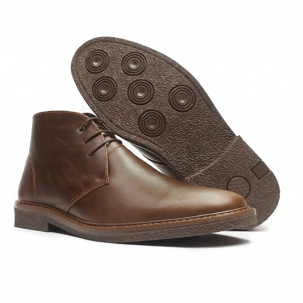 Botas Chukka Classic Cuero Marrón