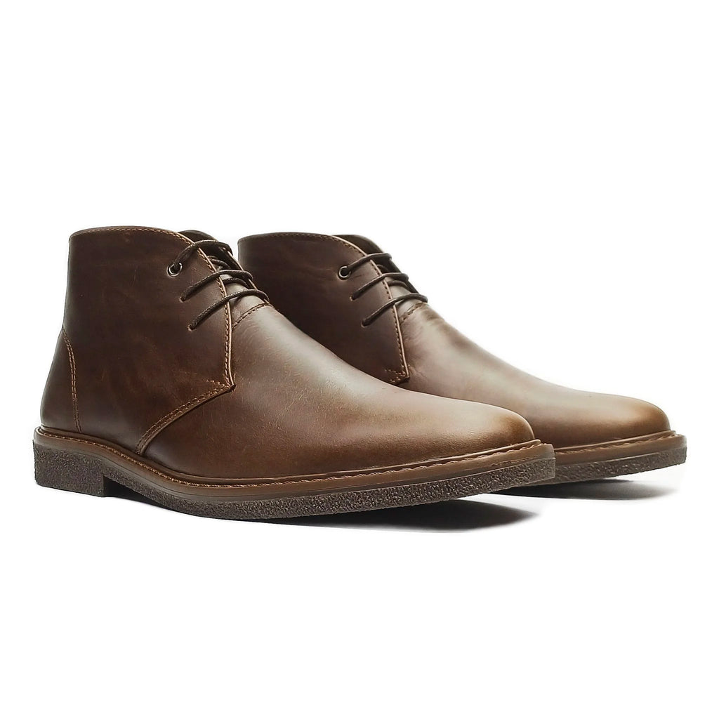 Botas Chukka Classic Cuero Marrón