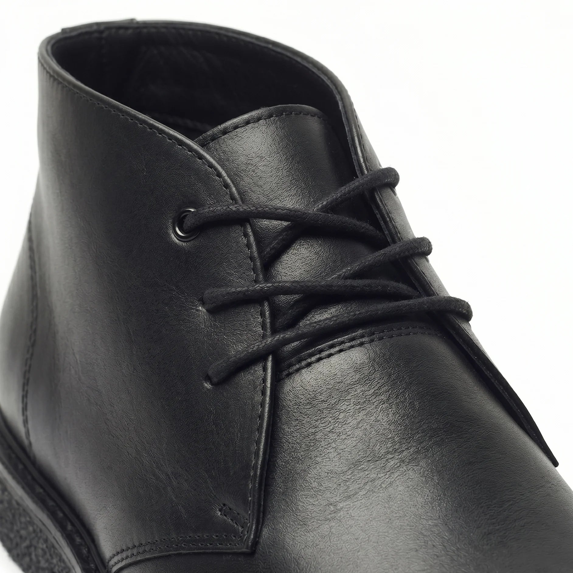 Botas Chukka Classic Cuero Negro