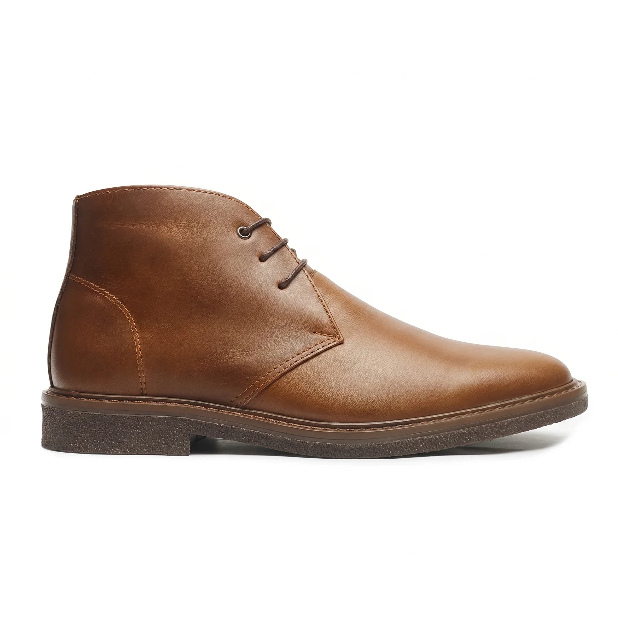 Botas Chukka Classic Cuero Coñac