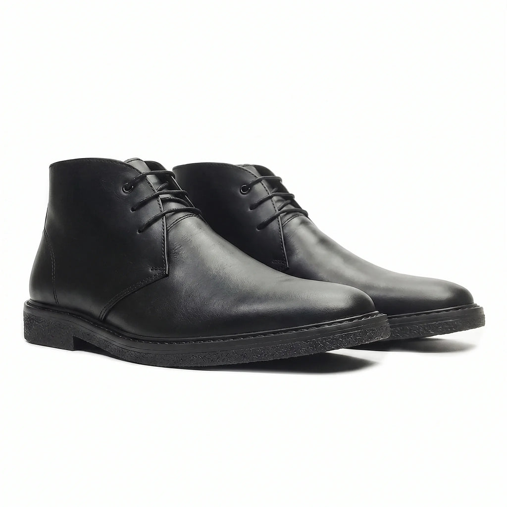 Botas Chukka Classic Cuero Negro